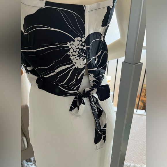 Zara Monochrome Floral Camisole – Size XS - Picture 6 of 7